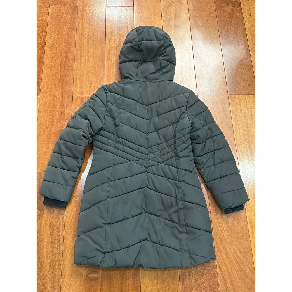 Diesel Kids Puffer Coat Hooded Quilted Zip Up Winter‎ Jacket Size 8